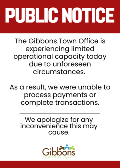 Public Notice August 29, 2025