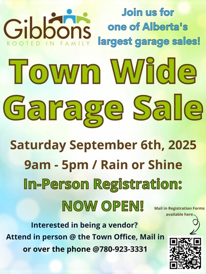 2025 Town Wide Garage Sale